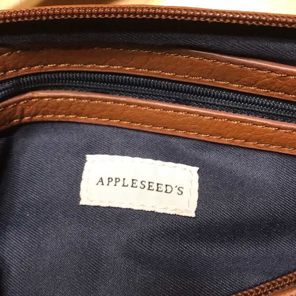 Appleseed's Bags Appleseeds Genuine Leather Bag Brown Poshmark